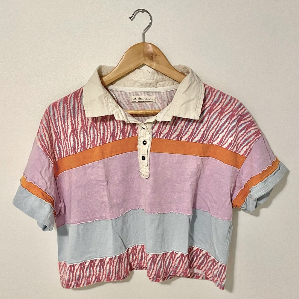 Free People Bella Cropped T-Shirt - Picture 2 of 4